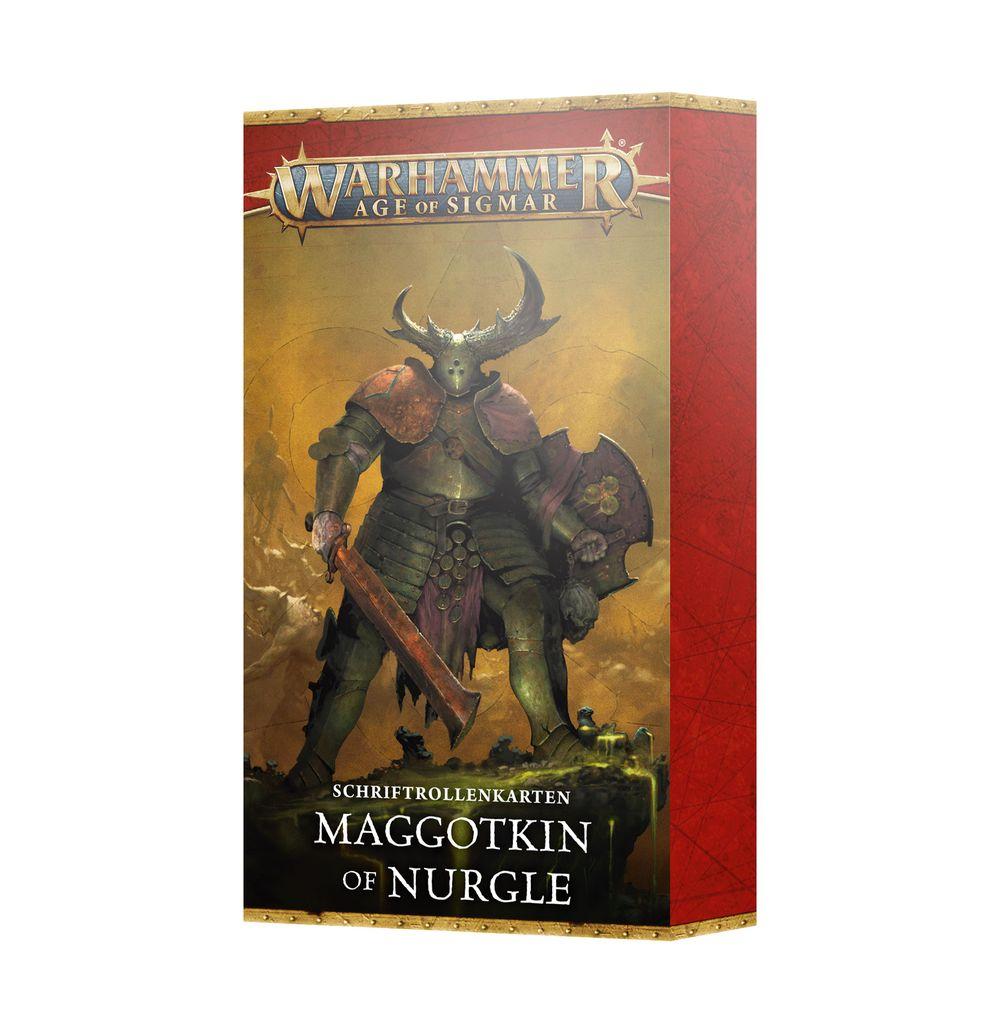 Schriftrollenkarten:Maggotkin of Nurgle deutsch