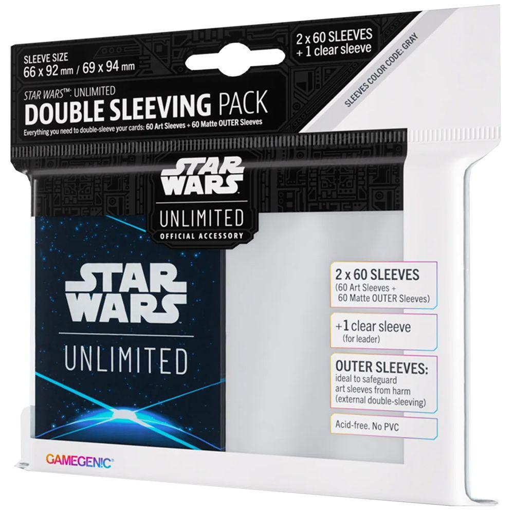 Star Wars: Unlimited Art Sleeves Double Sleeving Pack - Space Blue