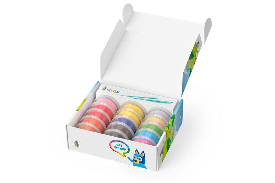 Hey Clay: Bluey & Friends aus Knetmasse (15er-Pack)