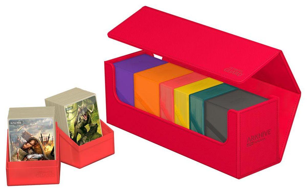 Ultimate Guard Arkhive 400+ XenoSkin Monocolor Red Ultimate Guard Arkhive 400+ XenoSkin Monocolor Red