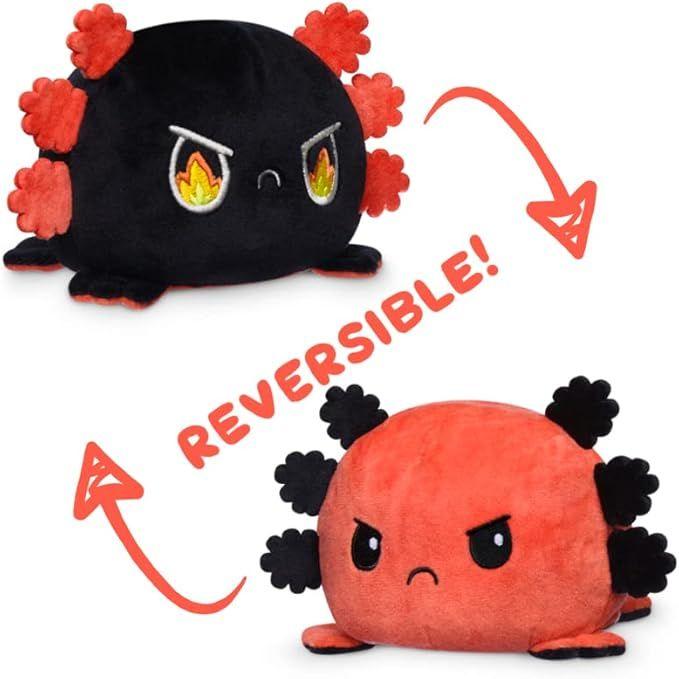 Reversible Axolotl Plushie [Angry + RAGE] [Red + Black]