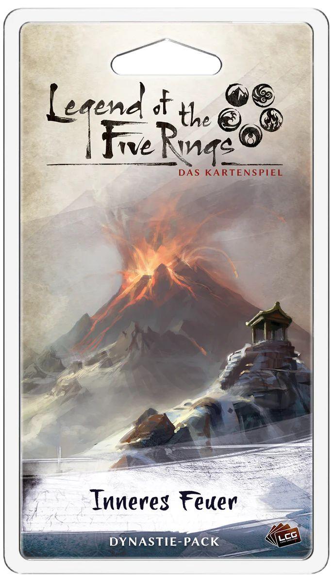 L5R: LCG - Inneres Feuer - Dynastie-Pack (Elementar-3) L5R: LCG - Inneres Feuer - Dynastie-Pack (Elementar-3)