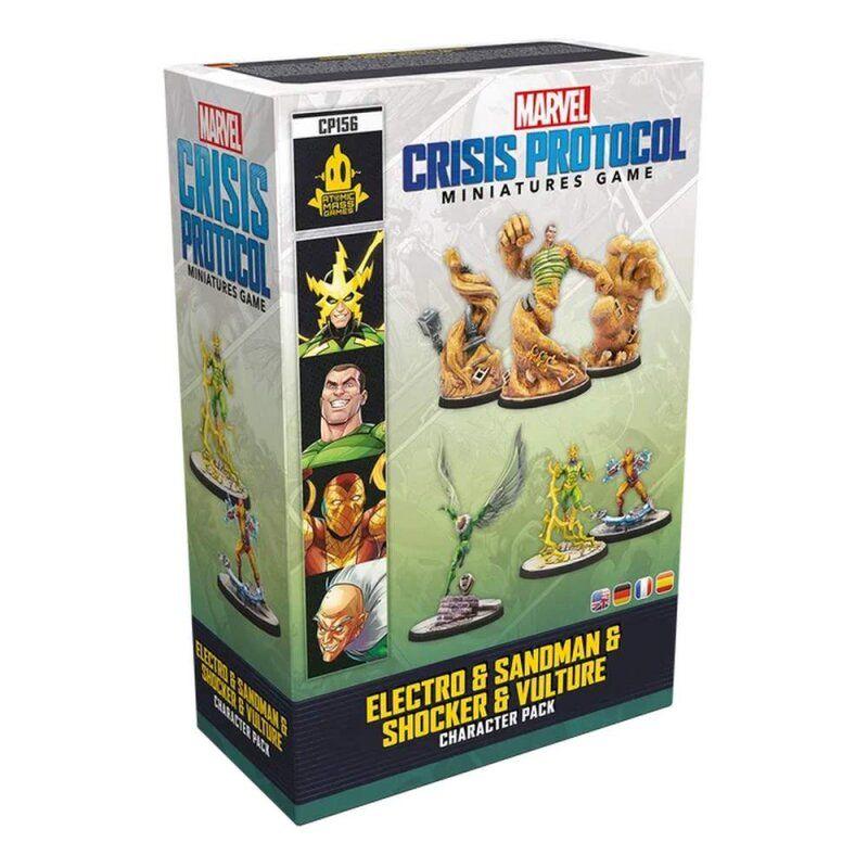 Marvel: Crisis Protocol - Electro, Sandman, Shocker & Vulture Marvel: Crisis Protocol - Electro, Sandman, Shocker & Vulture