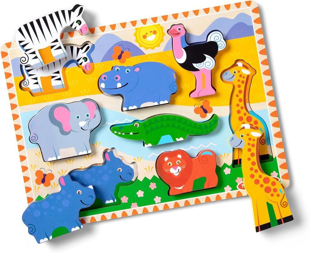 Safari Spieltiere Puzzle