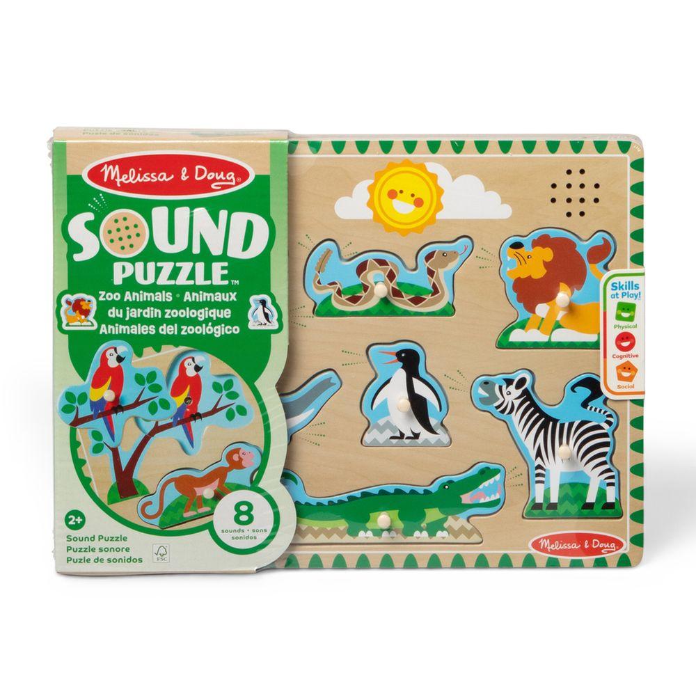 Zootiere Sound Puzzle