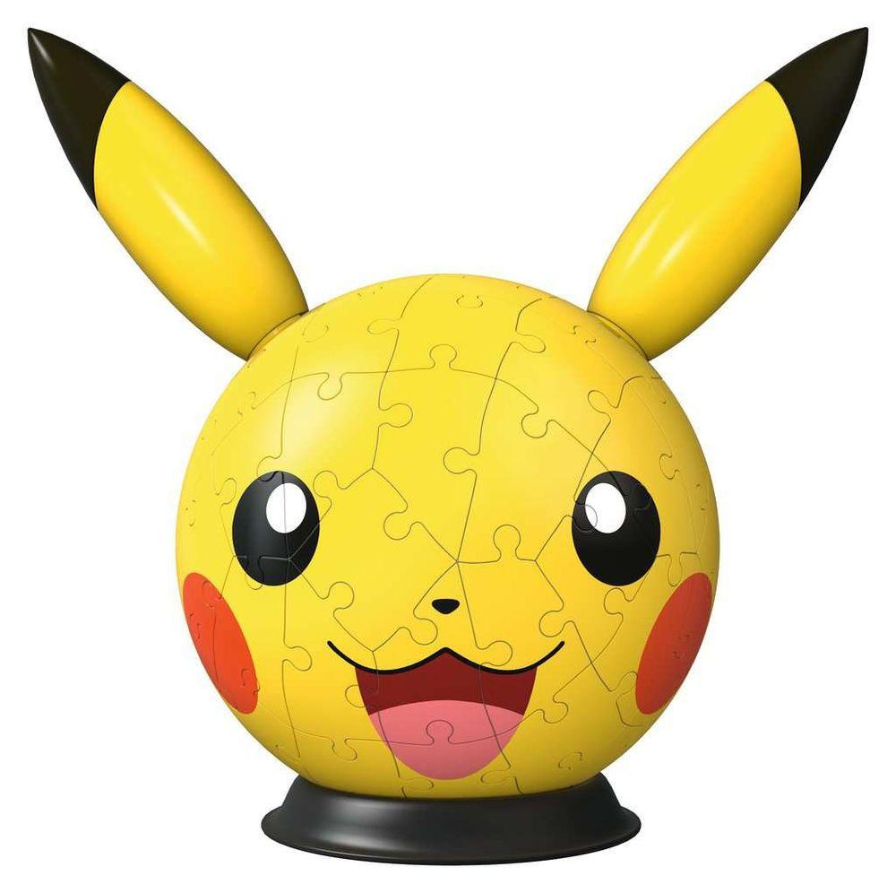 3D Puzzle-Ball Pokémon Pikachu mit ansteckbaren Ohren