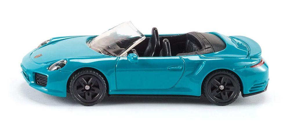 siku Porsche 911 Turbo S Cabriolet blau