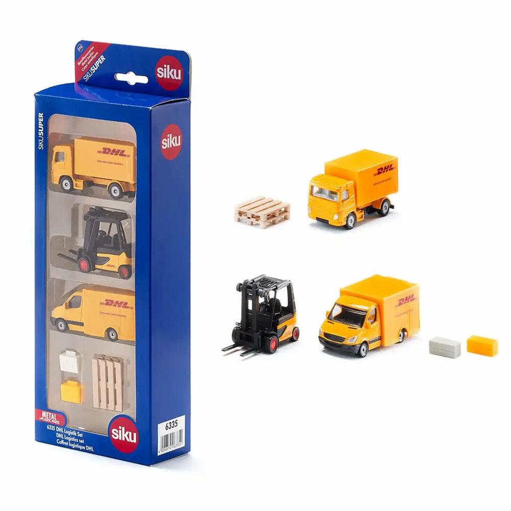 siku DHL Logistik Set 6 Teile