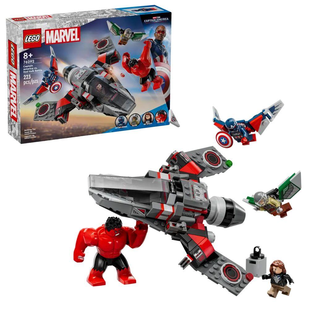 LEGO Marvel Super Heroes Captain America vs. Red Hulk Battle