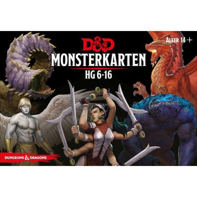 D&D Next Monsterkarten HG 6-16