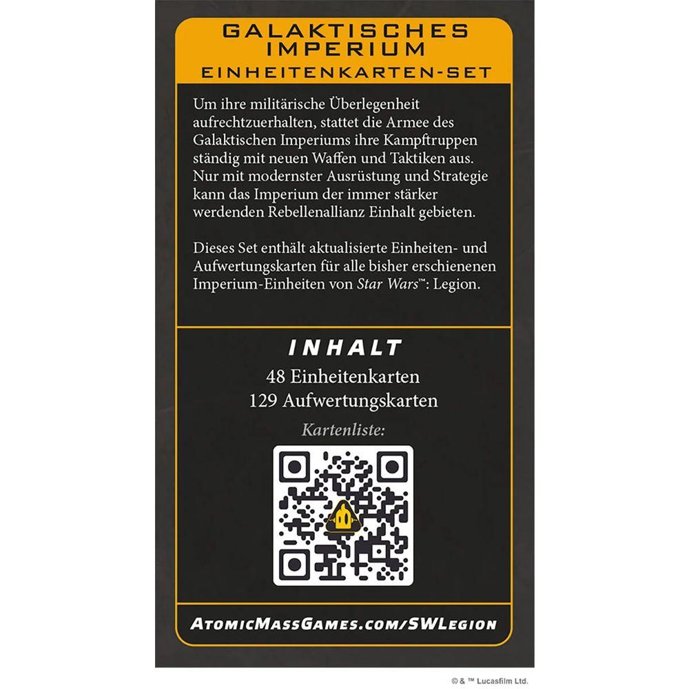 Star Wars: Legion - Galaktisches Imperium Einheitenkarten-Set