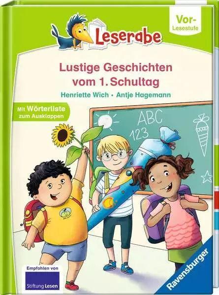 Leserabe Vor-Lesestufe - Lustige Geschichten vom 1. Schultag
