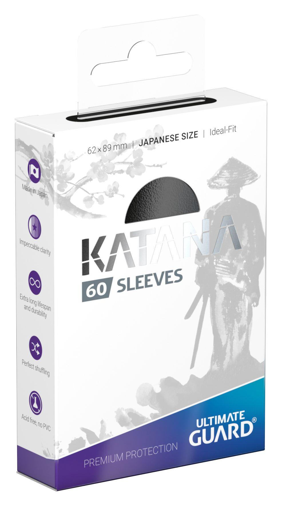 Ultimate Guard Katana Sleeves Japanese Size Schwarz (60) Ultimate Guard Katana Sleeves Japanese Size Schwarz (60)