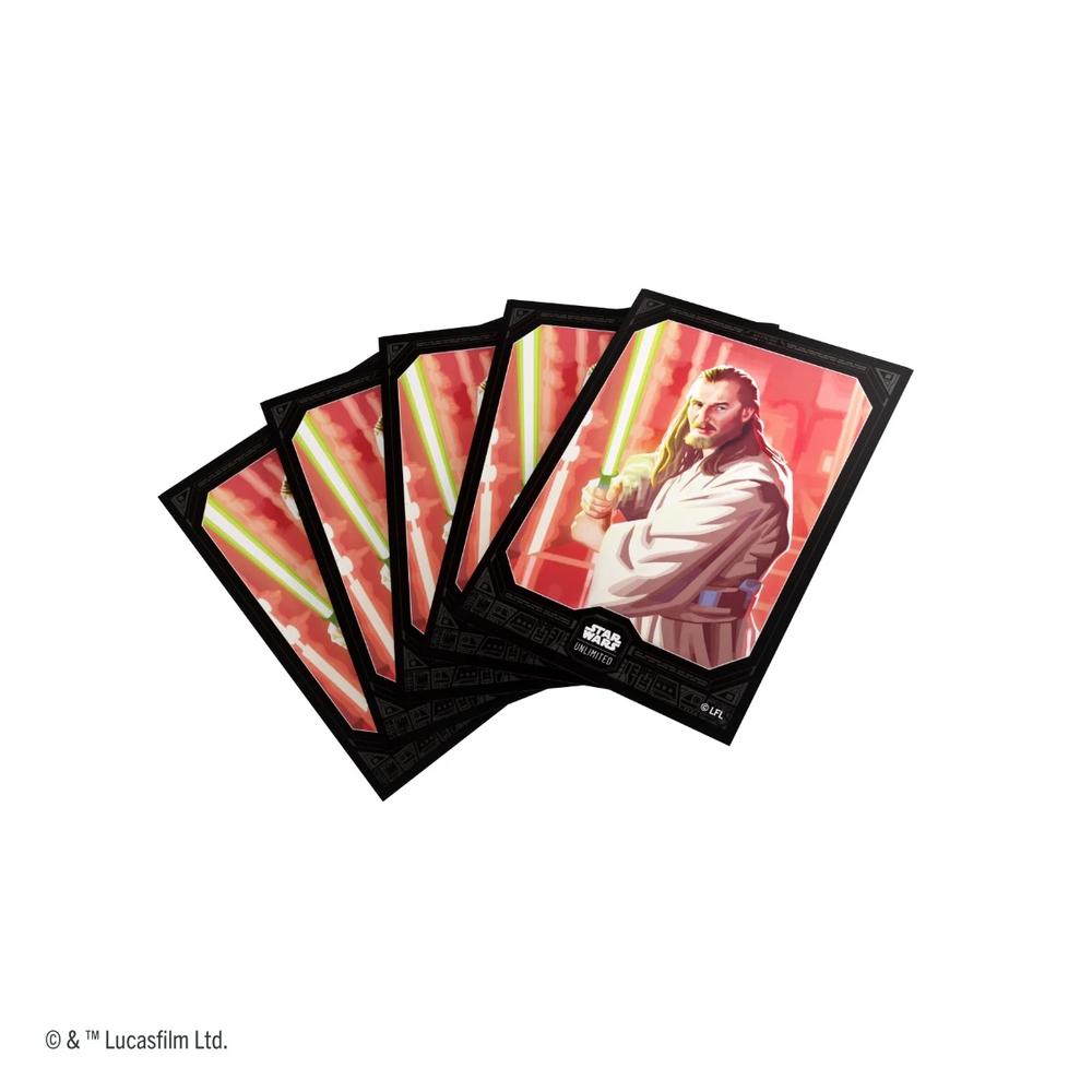 Star Wars: Unlimited Premium Art Sleeves - Qui-Gon Jinn Star Wars: Unlimited Premium Art Sleeves - Qui-Gon Jinn