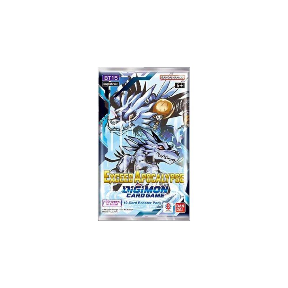 Digimon Card Game - Exceed Apocalypse Booster BT15 Digimon Card Game - Exceed Apocalypse Booster BT15