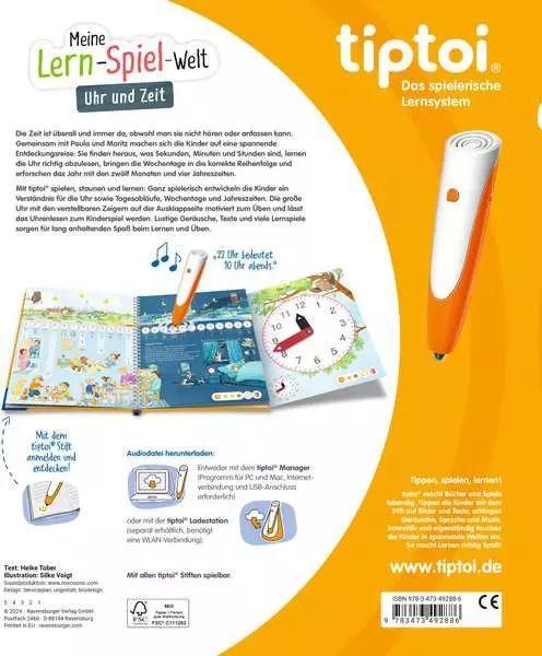 tiptoi - Meine Lern-Spiel-Welt: Uhr und Zeit tiptoi - Meine Lern-Spiel-Welt: Uhr und Zeit