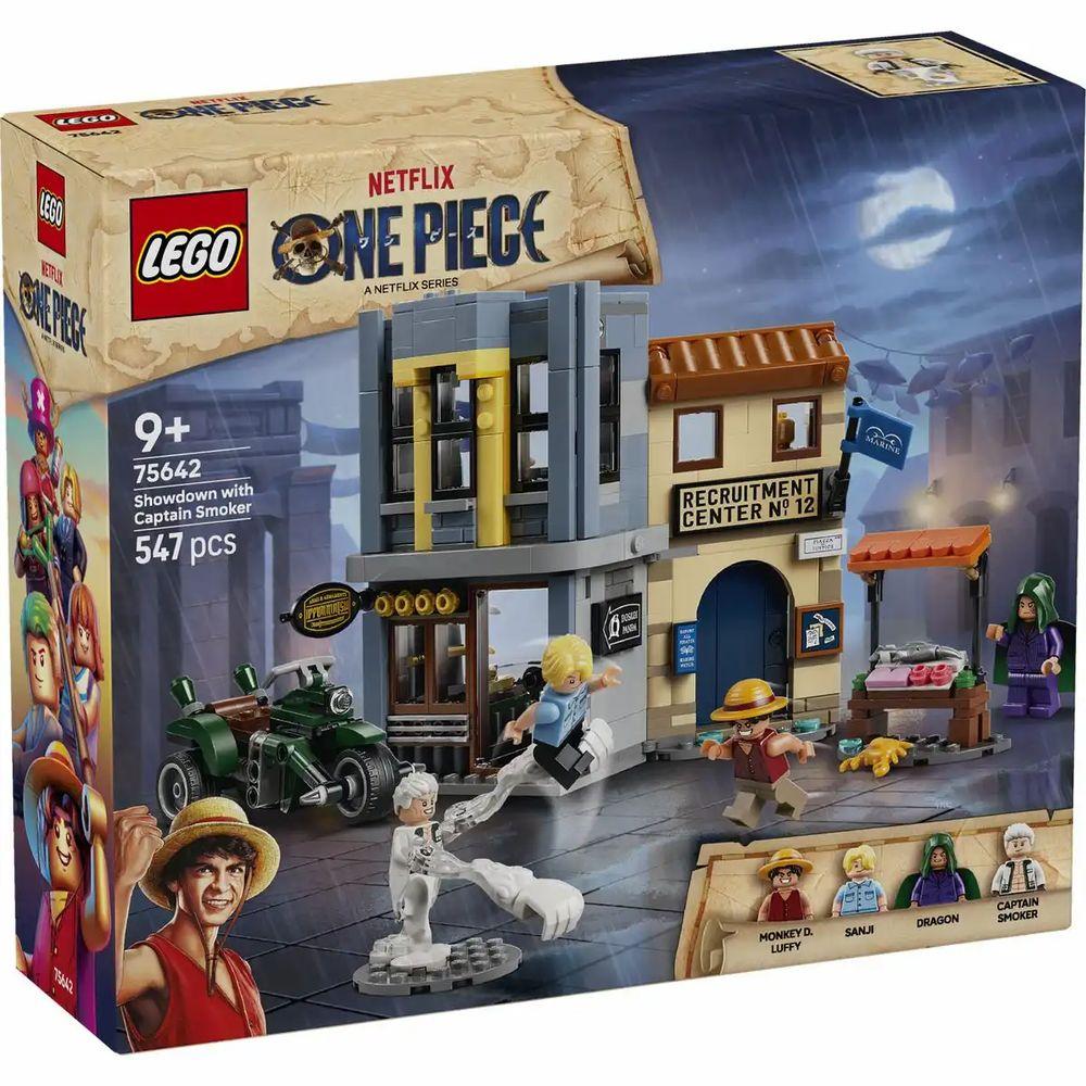 LEGO One Piece Showdown mit Kapitän Smoker