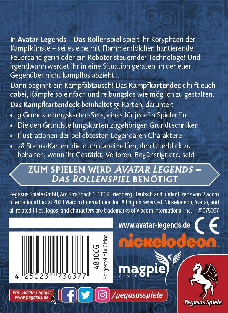 Avatar Legends - Das Rollenspiel: Kampfkartendeck Avatar Legends - Das Rollenspiel: Kampfkartendeck