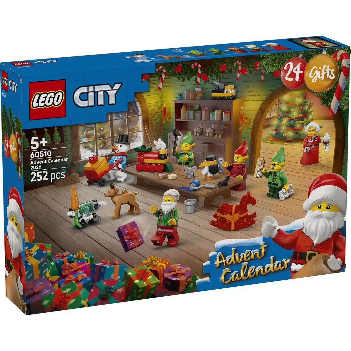 LEGO CITY Adventskalender Weihnachtsmann Werkstatt