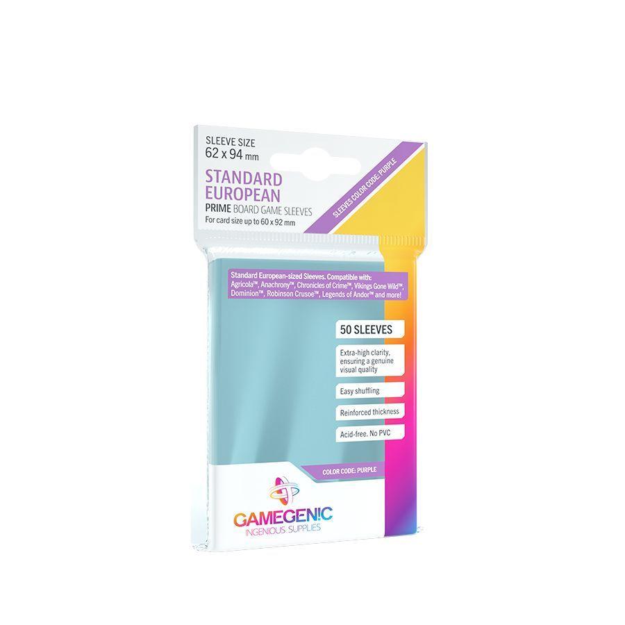 Gamegenic  Prime Board Game Sleeves - Standard European 62 x 94 mm (50)