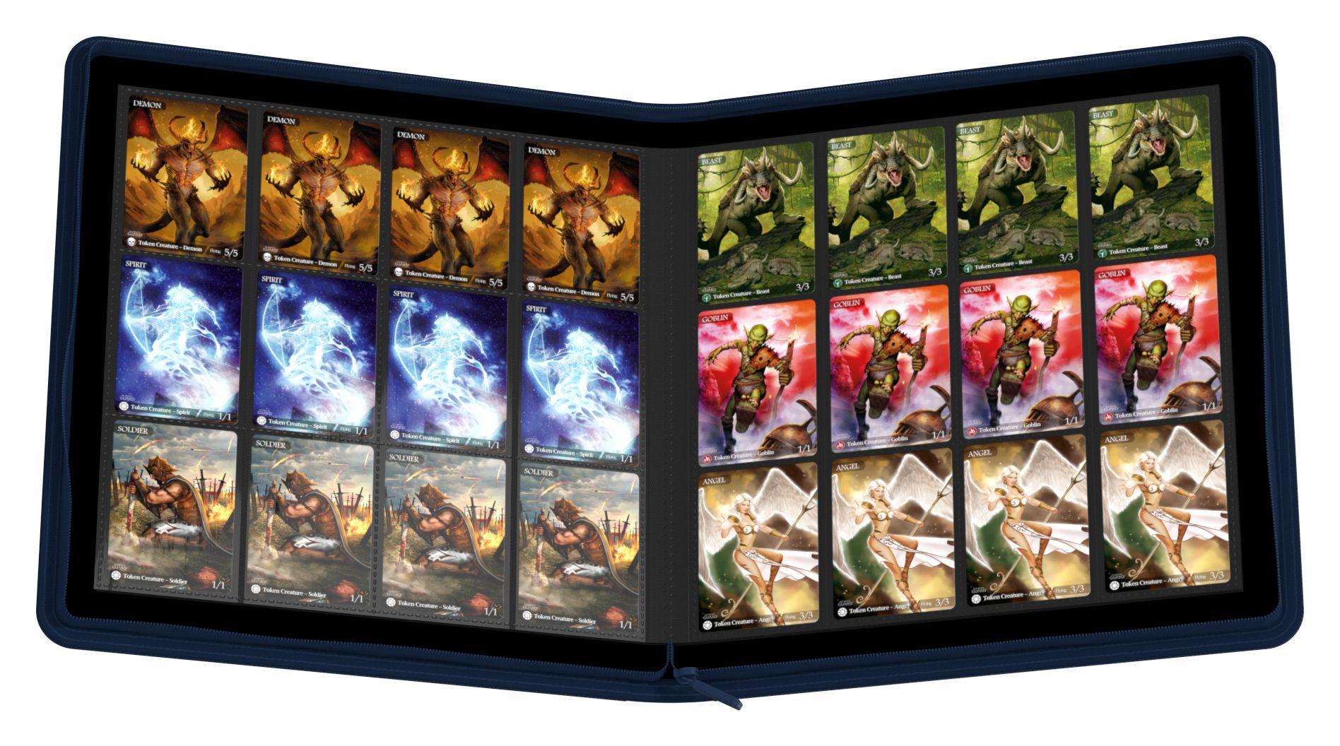 Ultimate Guard 12-Pocket QuadRow ZipFolio XenoSkin dunkelblau Ultimate Guard 12-Pocket QuadRow ZipFolio XenoSkin dunkelblau