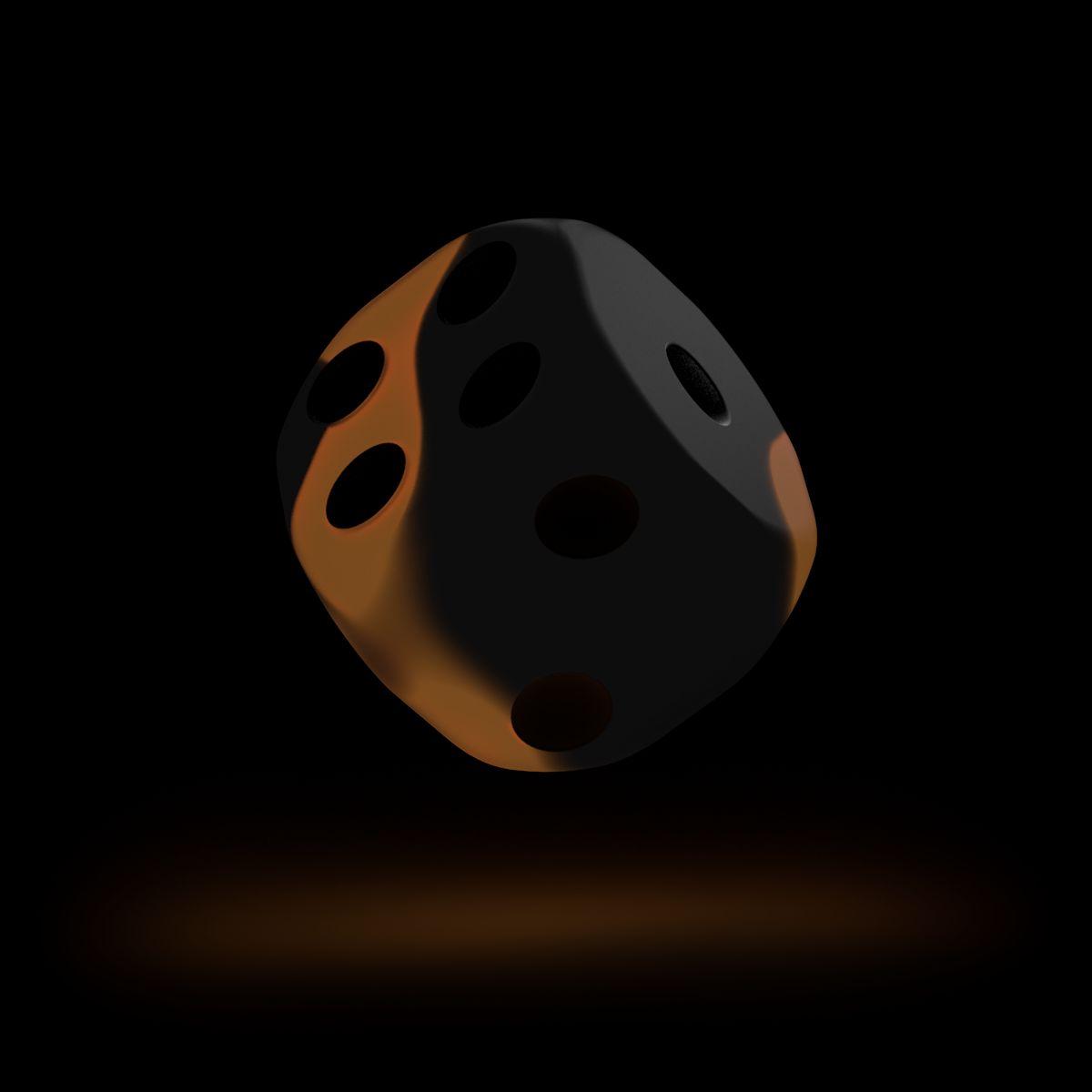 Oakie Doakie Dice D6 Dice 12 mm Glow in the Dark - Lava (36) Oakie Doakie Dice D6 Dice 12 mm Glow in the Dark - Lava (36)