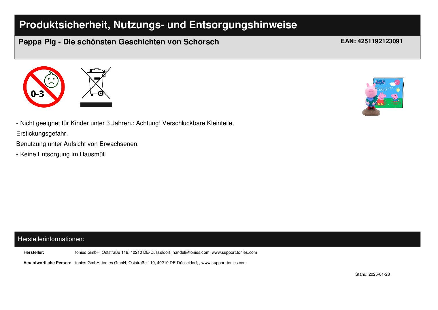 Peppa Pig - Die schönsten Geschichten von Schorsch