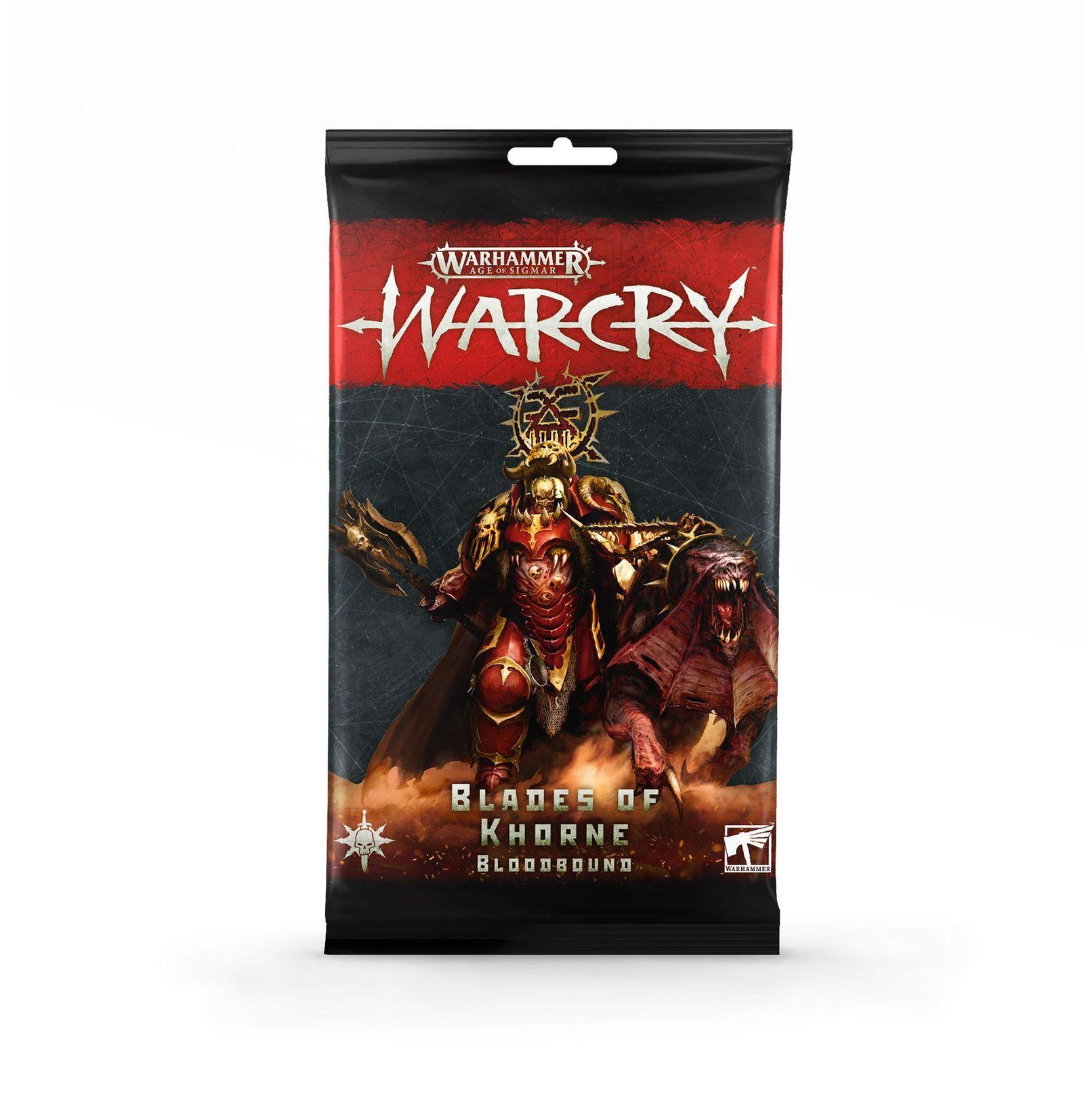 WarCry Blades of Khorne Card Pack