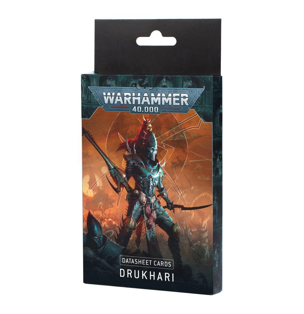 Datasheet Cards: Drukhari Englisch