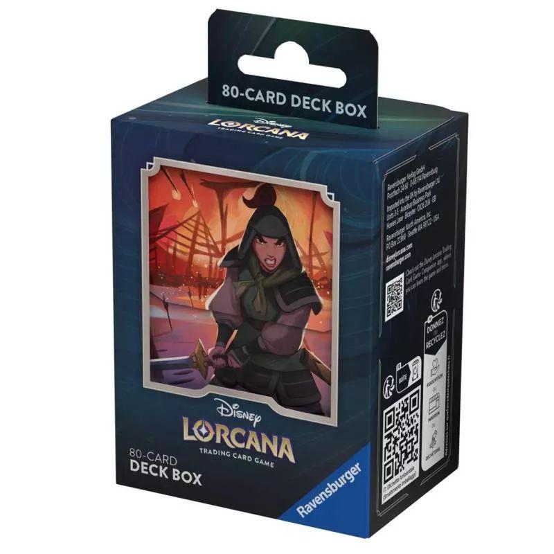 Disney Lorcana Set 2 Deck Box Mulan