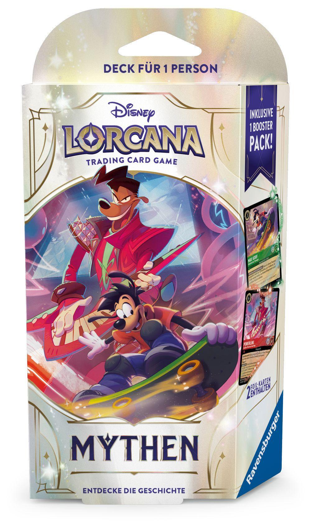 Disney Lorcana: Mythen Starter Deck - Smaragd und Rubin Disney Lorcana: Mythen Starter Deck - Smaragd und Rubin