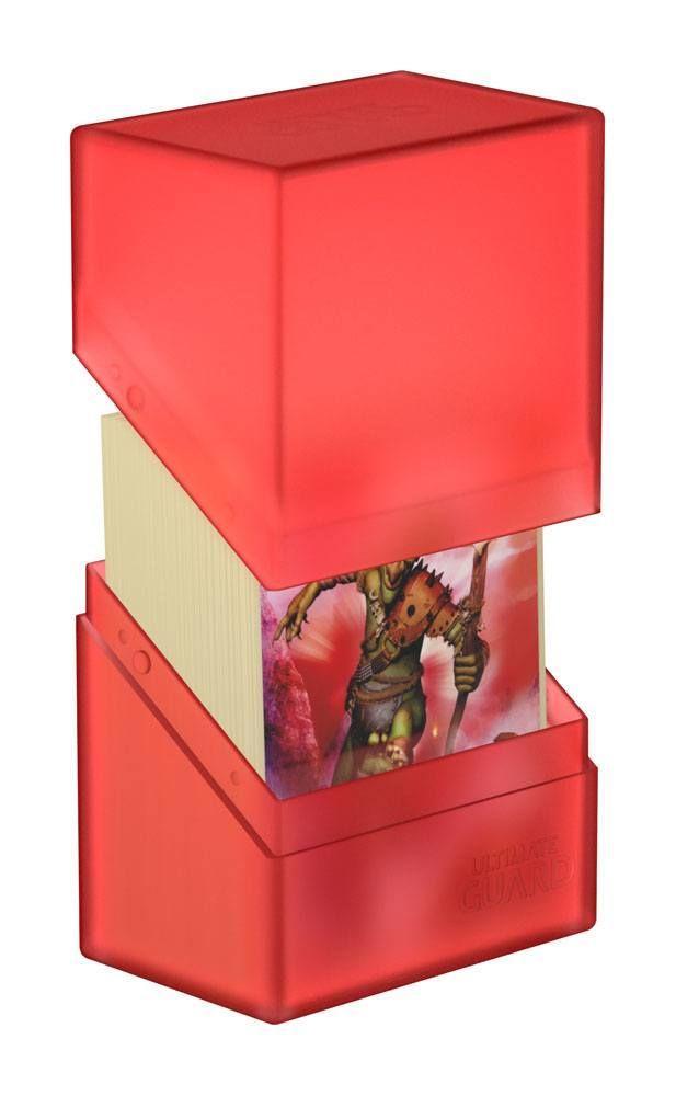 Ultimate Guard Boulder Deck Case 60+ Standardgröße Ruby Ultimate Guard Boulder Deck Case 60+ Standardgröße Ruby
