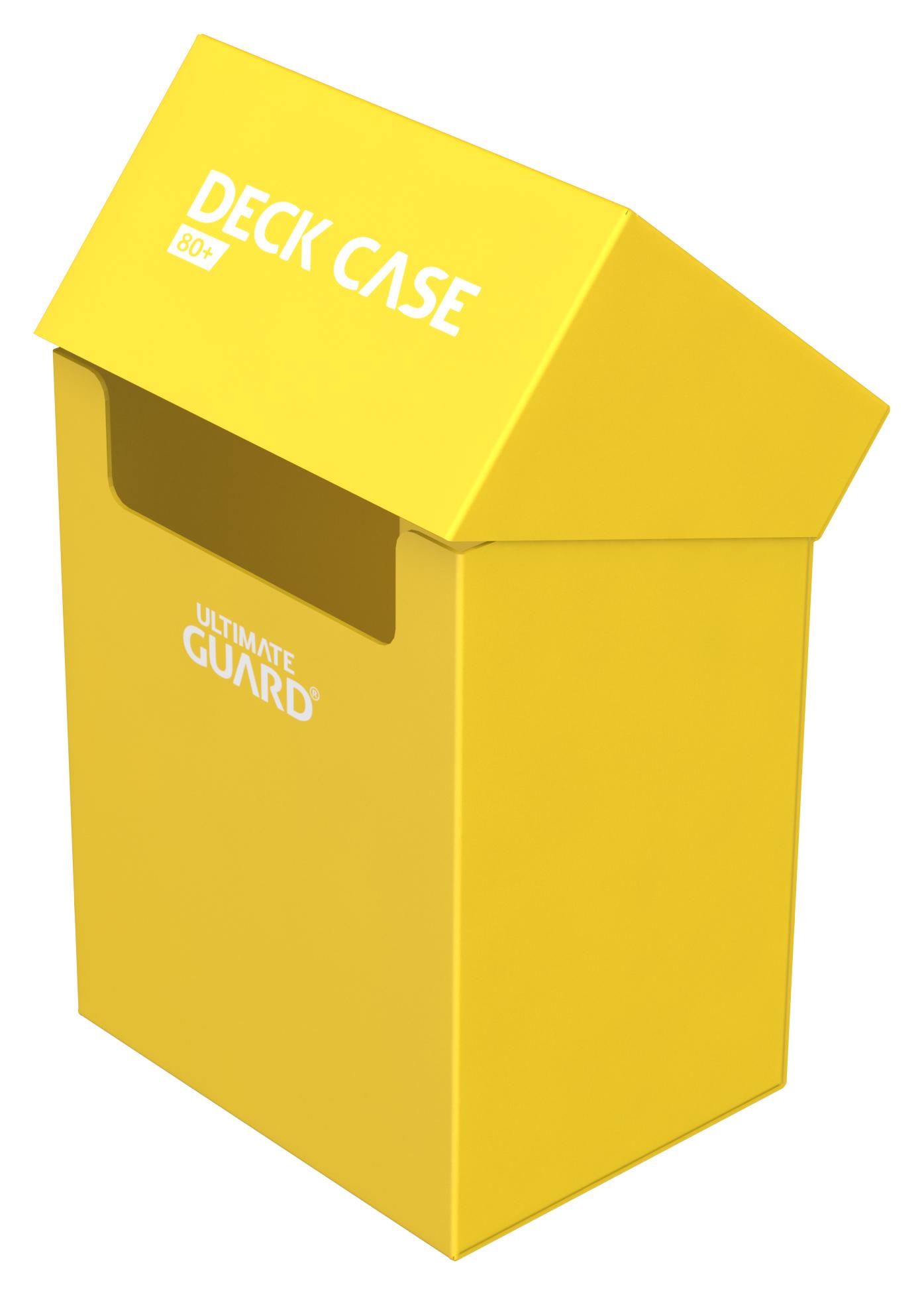 Ultimate Guard Deck Case 80+ Standardgröße Gelb
