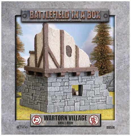 Battlefield in a Box - Wartorn Village - Small Ruin Battlefield in a Box - Wartorn Village - Small Ruin