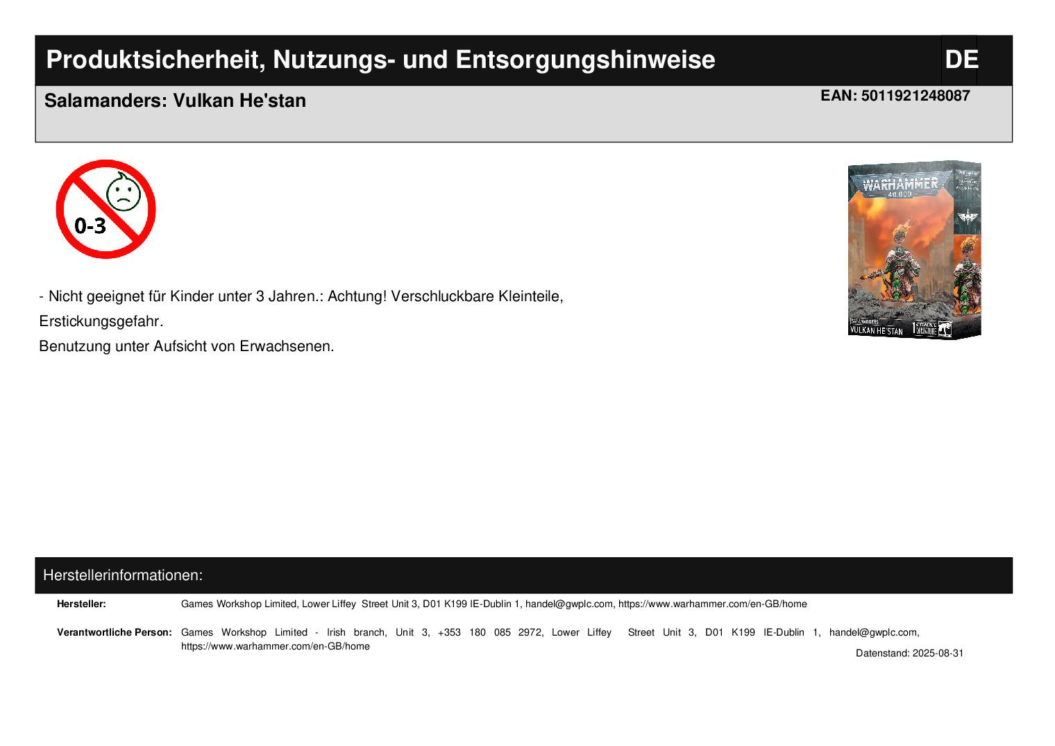 Salamanders: Vulkan He'stan