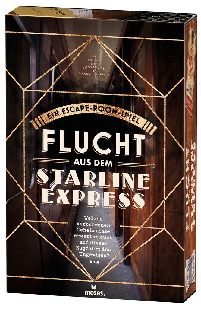 Flucht aus dem Starline Express - Escape-Room-Spiel