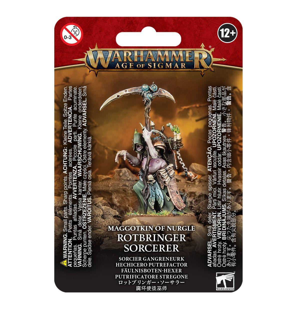 Maggotkin of Nurgle: Fäulnisboten-Hexer