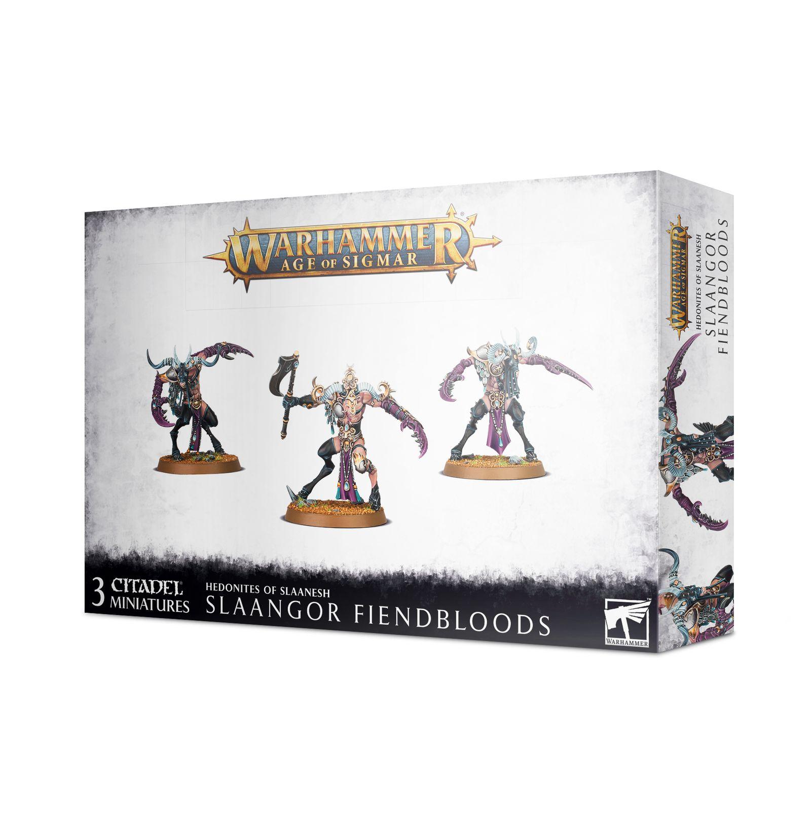 Hedonites of Slaanesh: Slaangor Fiendbloods Hedonites of Slaanesh: Slaangor Fiendbloods