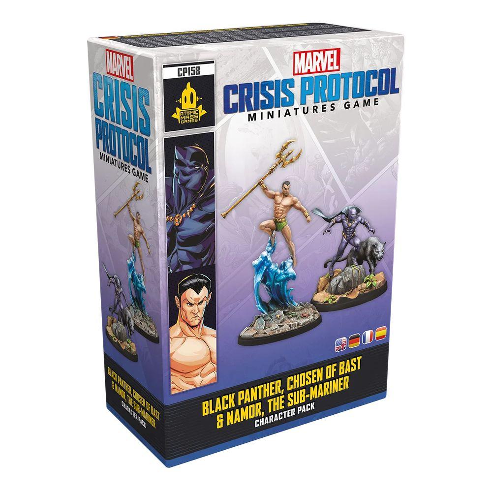 Marvel: Crisis Protocol - Black Panther, Chosen of Bast & Namor, the Sub-Mariner Marvel: Crisis Protocol - Black Panther, Chosen of Bast & Namor, the Sub-Mariner