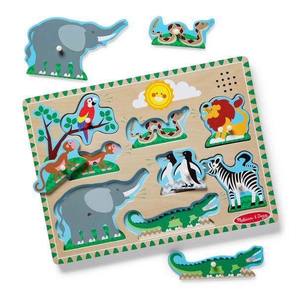 Zootiere Sound Puzzle