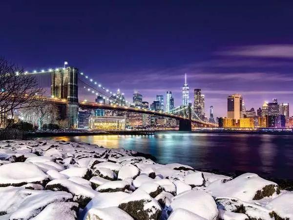 Puzzle: Winter in New York (1500 Teile)