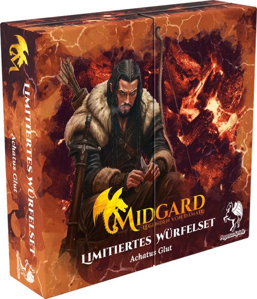 Midgard - Legenden von Damatu: Würfelset 3 (rot) *Limitierte Ausgabe*