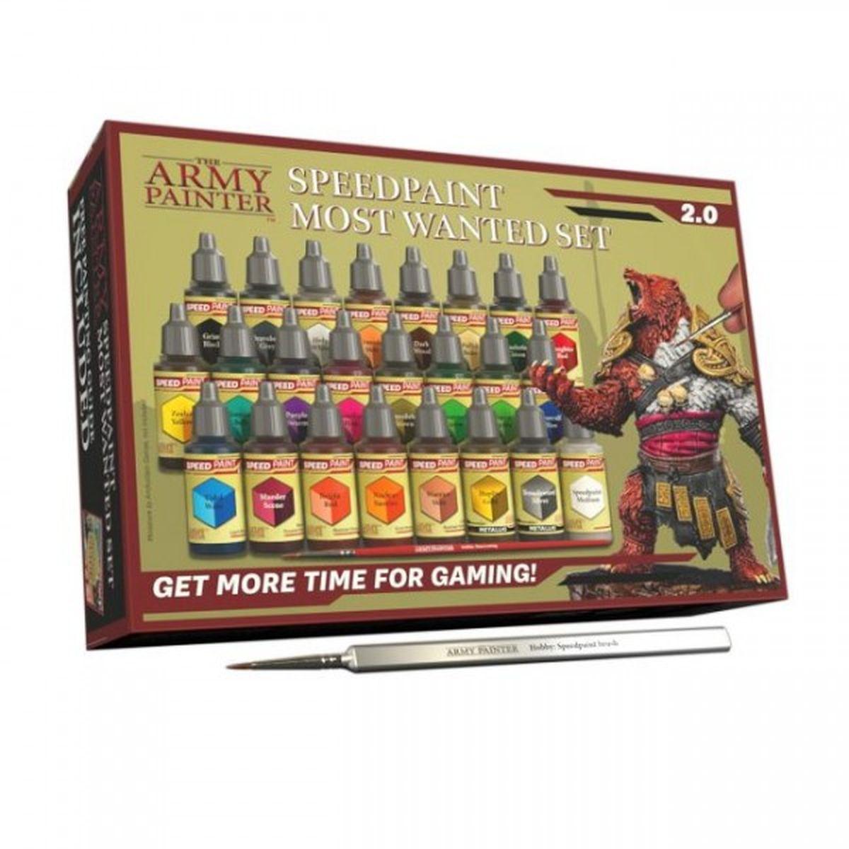 Army Painter Speedpaint Most Wanted Set 2.0