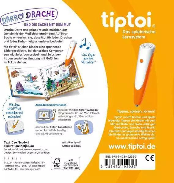 tiptoi - Darro Drache und die Sache mit dem Mut tiptoi - Darro Drache und die Sache mit dem Mut