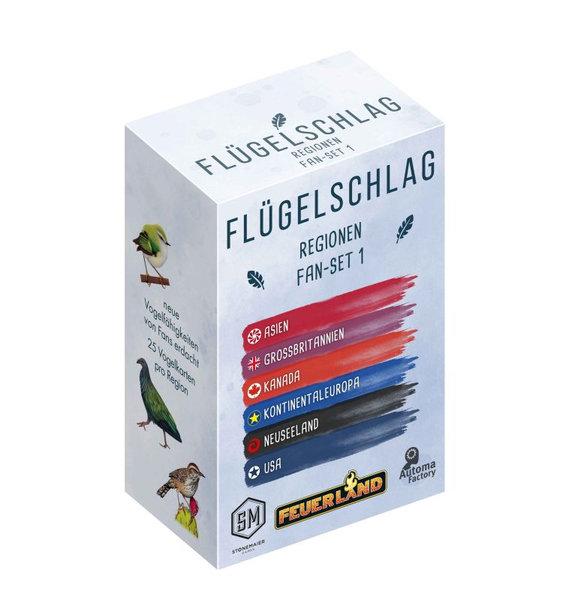 Flügelschlag: Regionen Fan Set 1