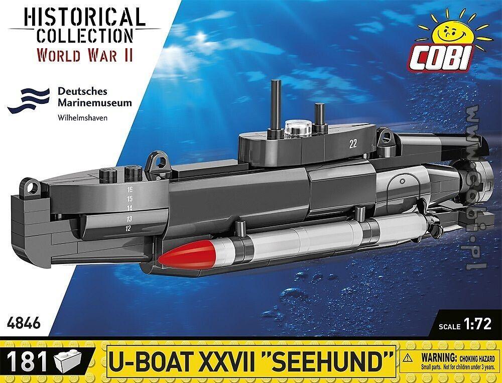 COBI U-Boot XXVII Seehund Historical Collection