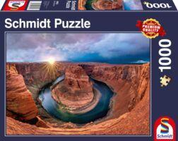 Puzzle:  Glen Canyon, Horseshoe Bend am Colorado River  (1000 Teile)