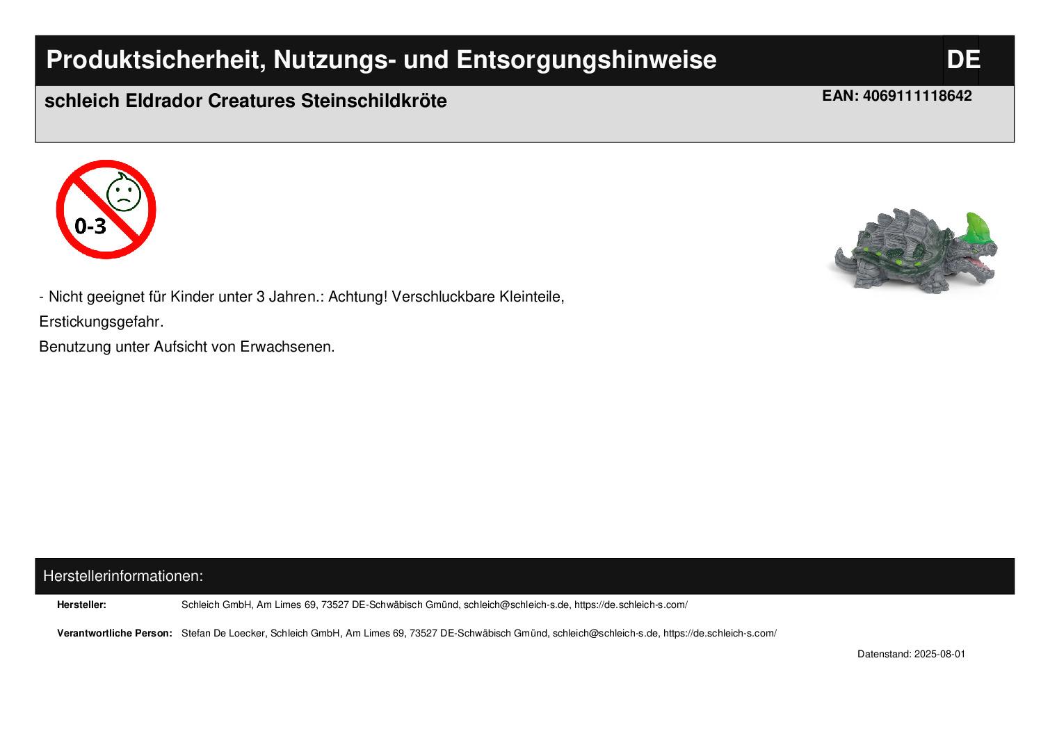 schleich Eldrador Creatures Steinschildkröte schleich Eldrador Creatures Steinschildkröte