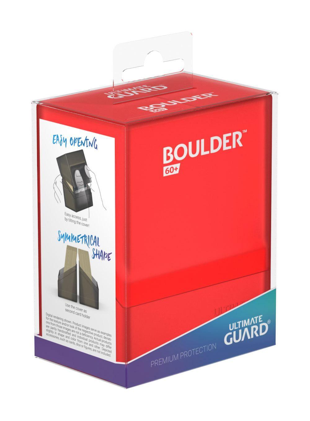 Ultimate Guard Boulder Deck Case 60+ Standardgröße Ruby Ultimate Guard Boulder Deck Case 60+ Standardgröße Ruby