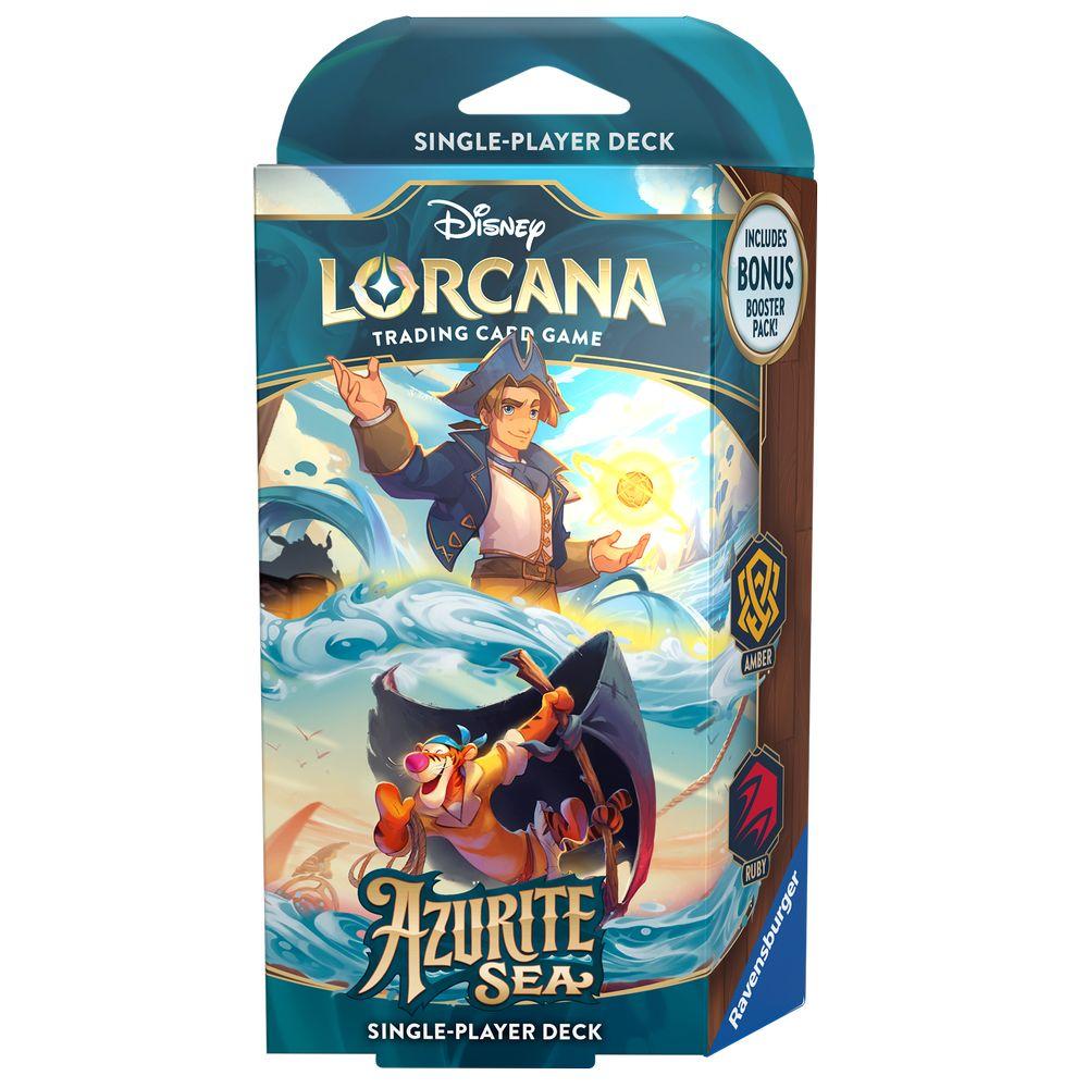 Lorcana: Azurite Sea Starter Deck Amber / Ruby